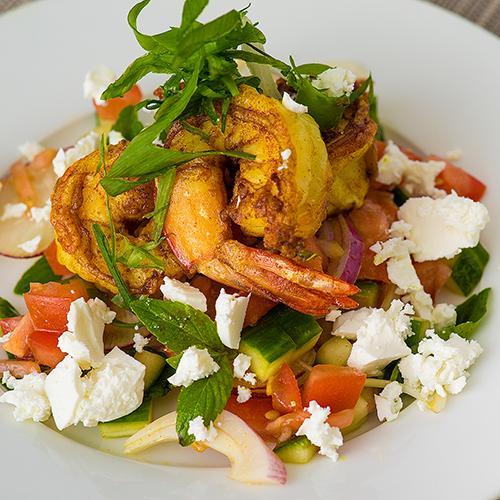 Golden Prawn Salad – TurmeriX™ USA