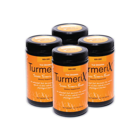 TurmeriX Powder 12.7oz Tub x 4
