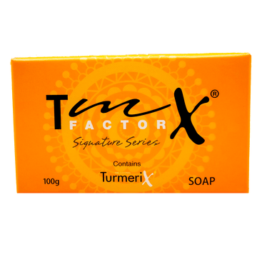 turmerix soap bar, turmerix signature series soap with TmX Blend